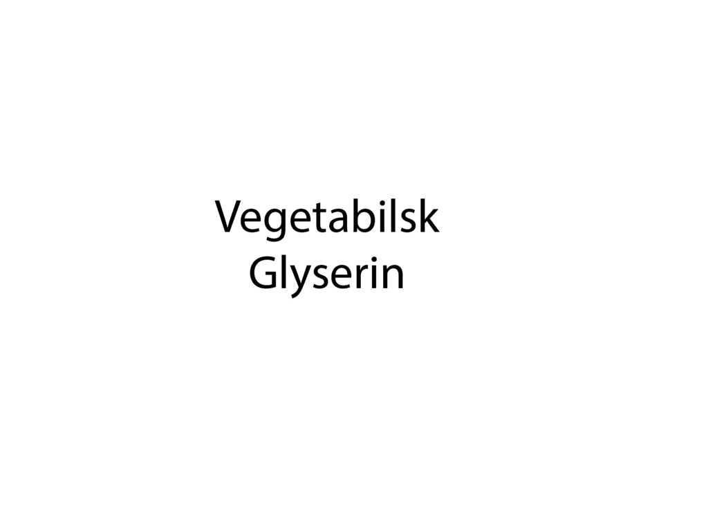 VG - Vegetabilsk Glyserin 1 Liter