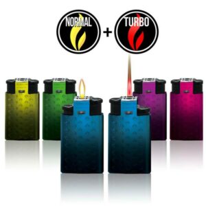 2-in-1 stormligher med flamme